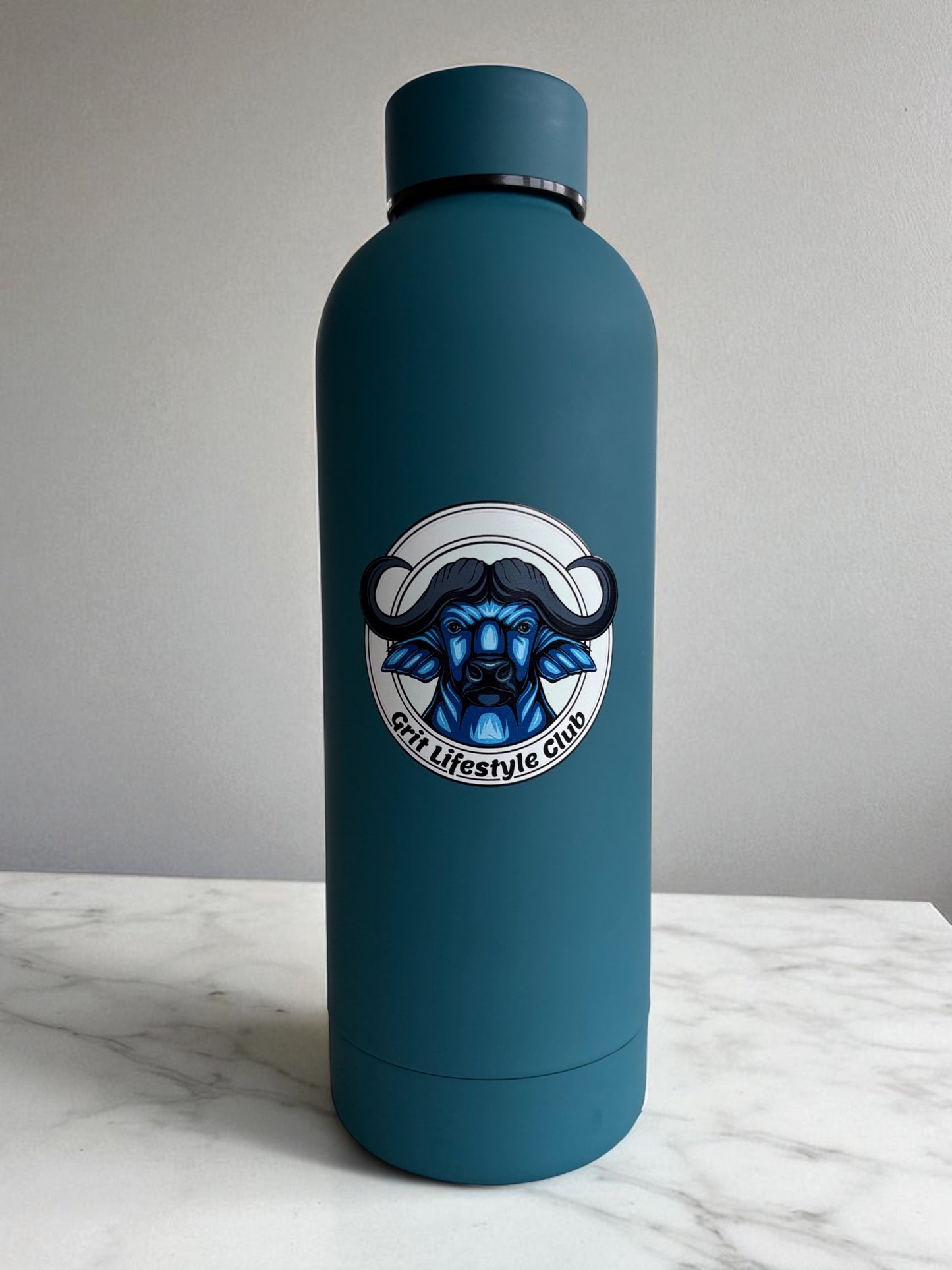 Blue 500ml Insulated Water Bottle